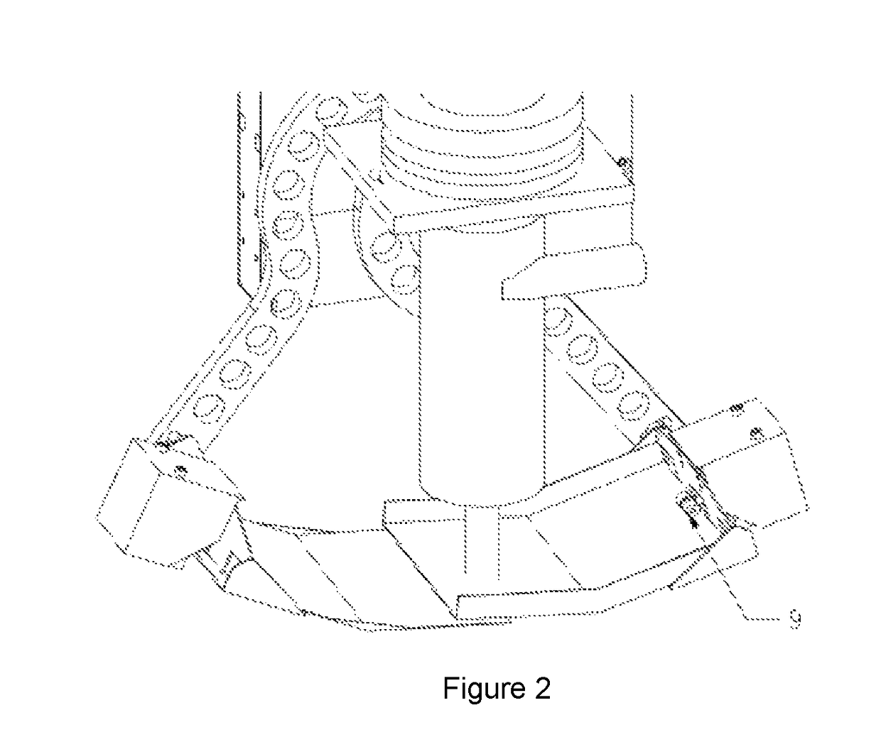 Auto catch apparatus and method of use in making chemical mechanical polishing pads