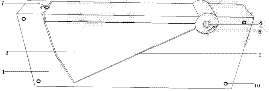 Roadblock for controlling one-way traffic and realizing shock absorption and speed reduction