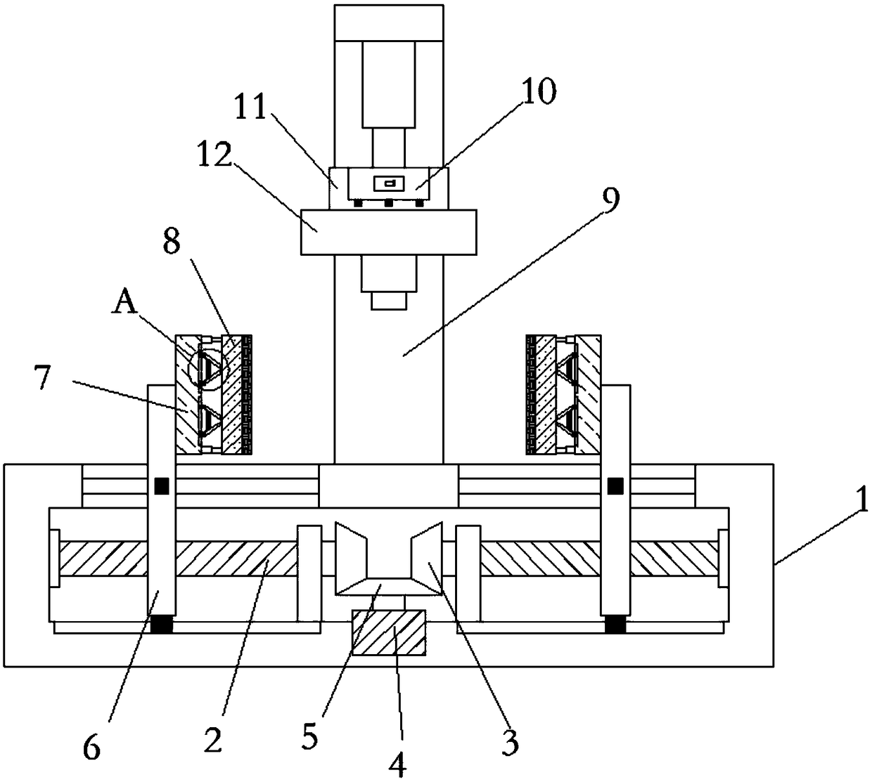 Automatic quality testing device for multi-vehicle specification engine