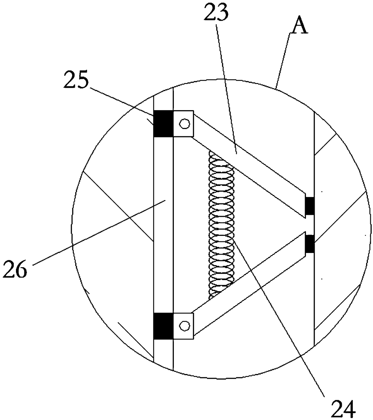 Automatic quality testing device for multi-vehicle specification engine