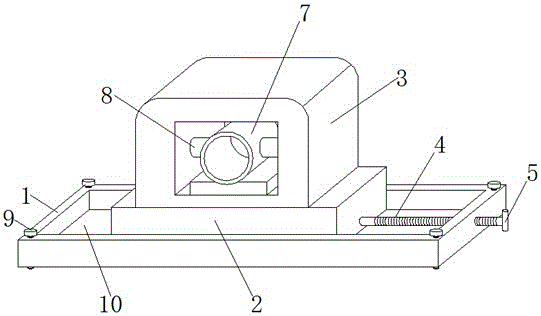 Bearing seat for mechanical rotary shaft