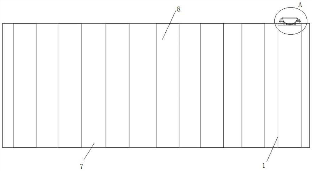 Temperature protection structure with over-temperature protection and fire extinguishing functions and protection method