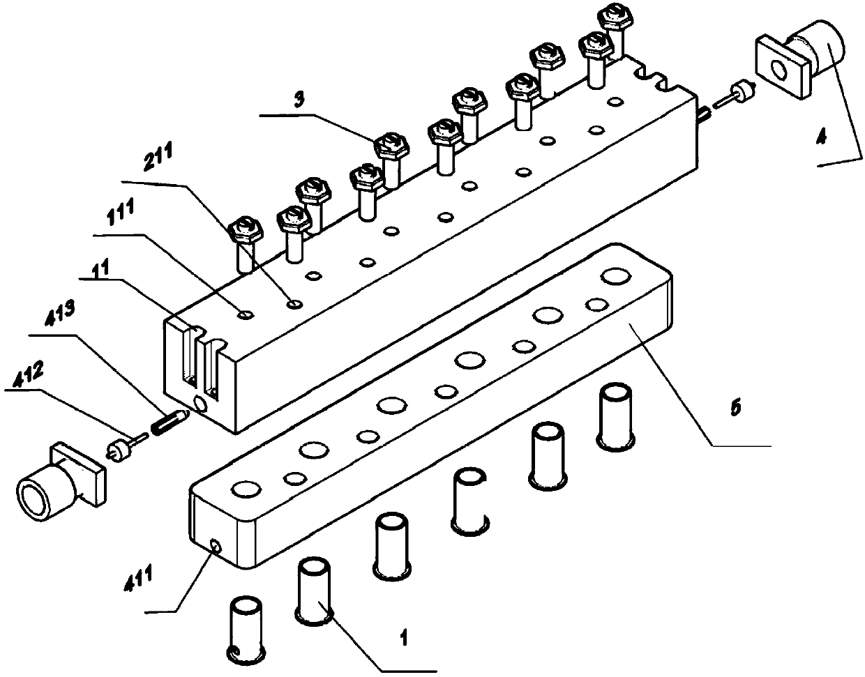 Embedded ceramic cavity filter