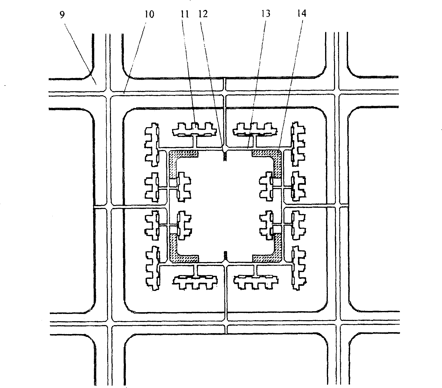 Few stopping, zero change, and convenient mounting rapid transit system