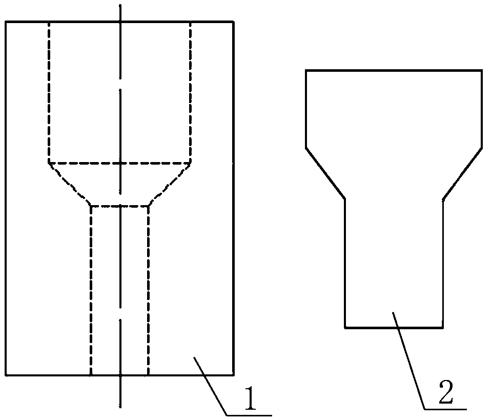 Preparation method of tial alloy bar