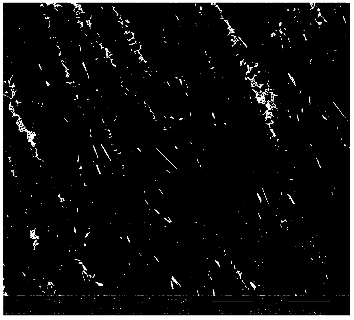 Preparation method of tial alloy bar