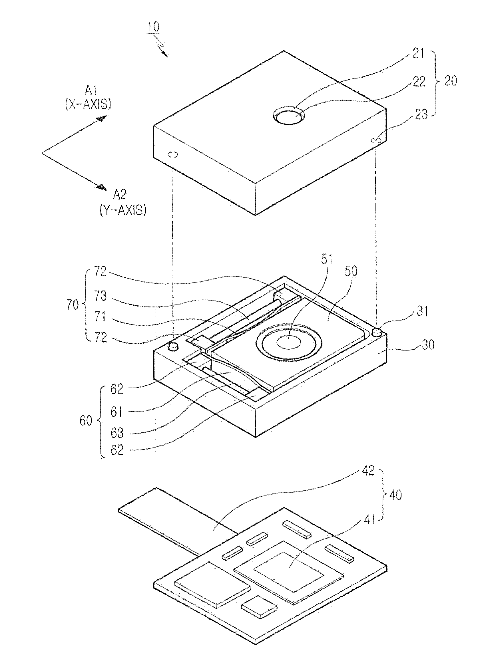 Optical image stabilizer for camera module