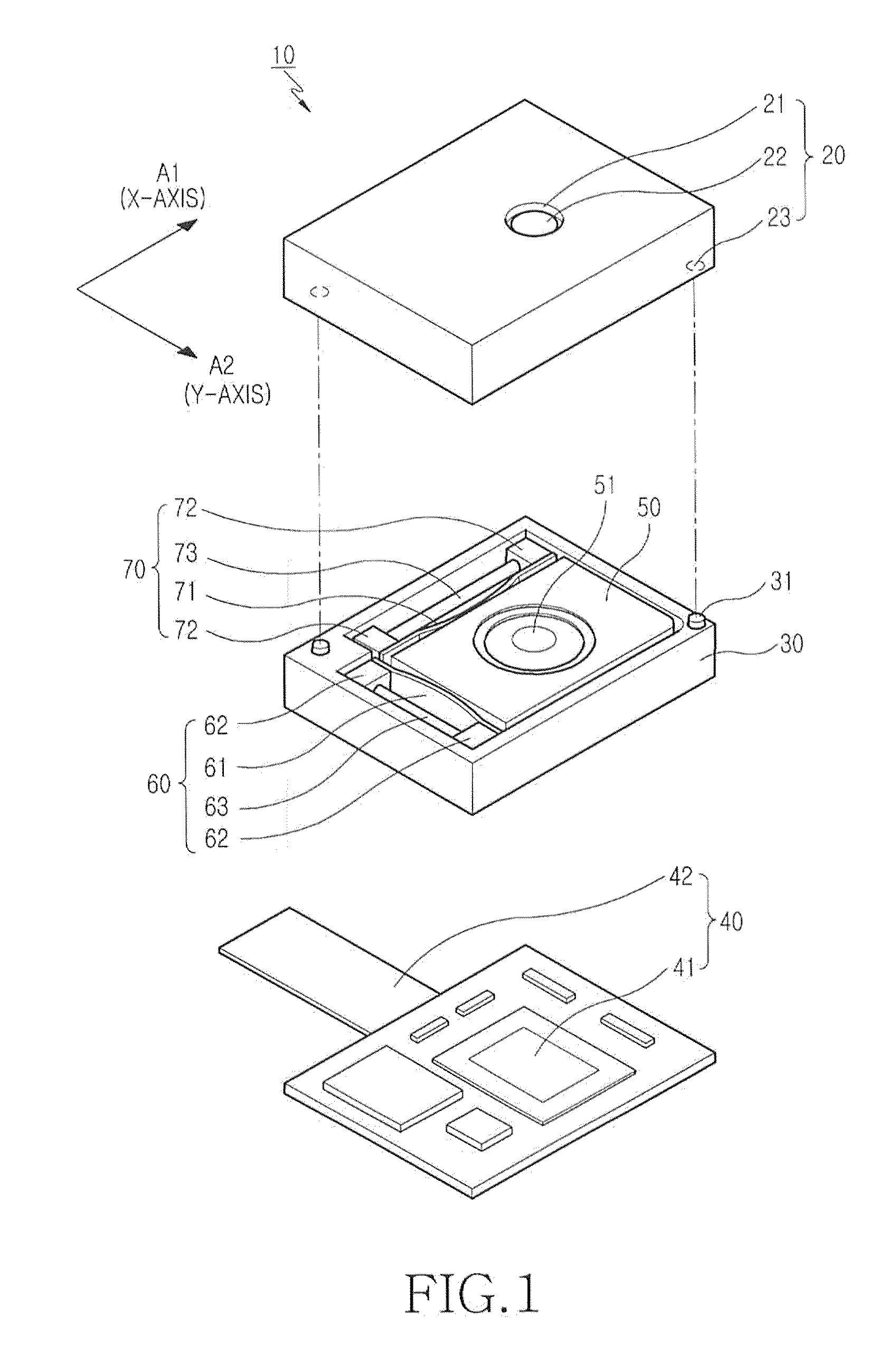 Optical image stabilizer for camera module