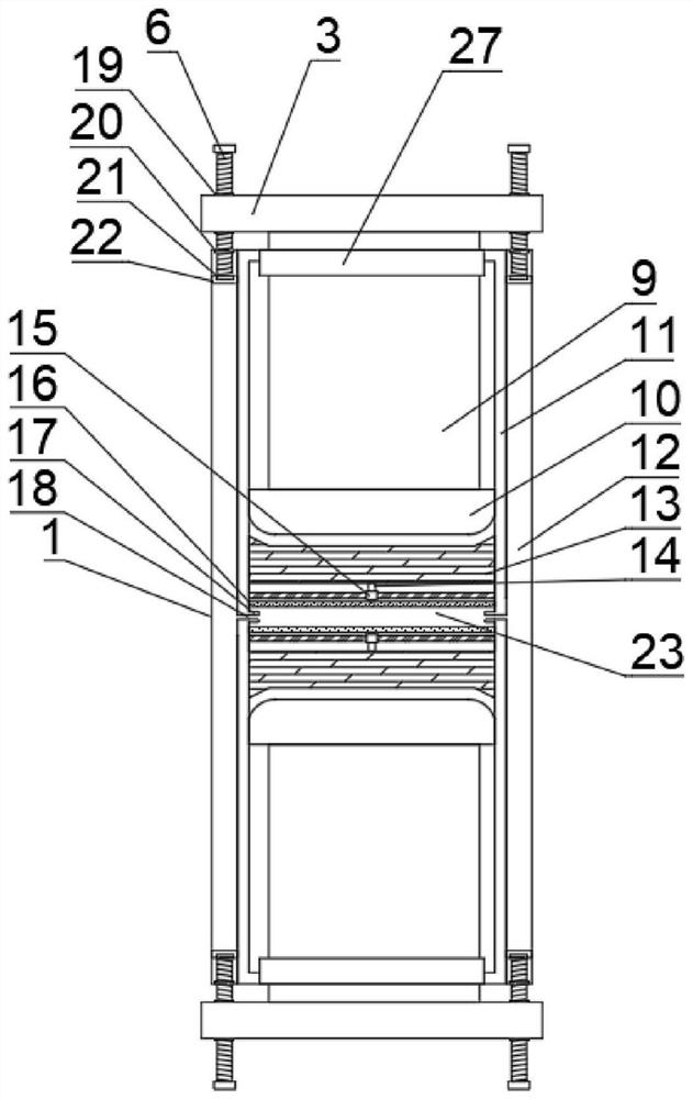 A limit shock absorber structure