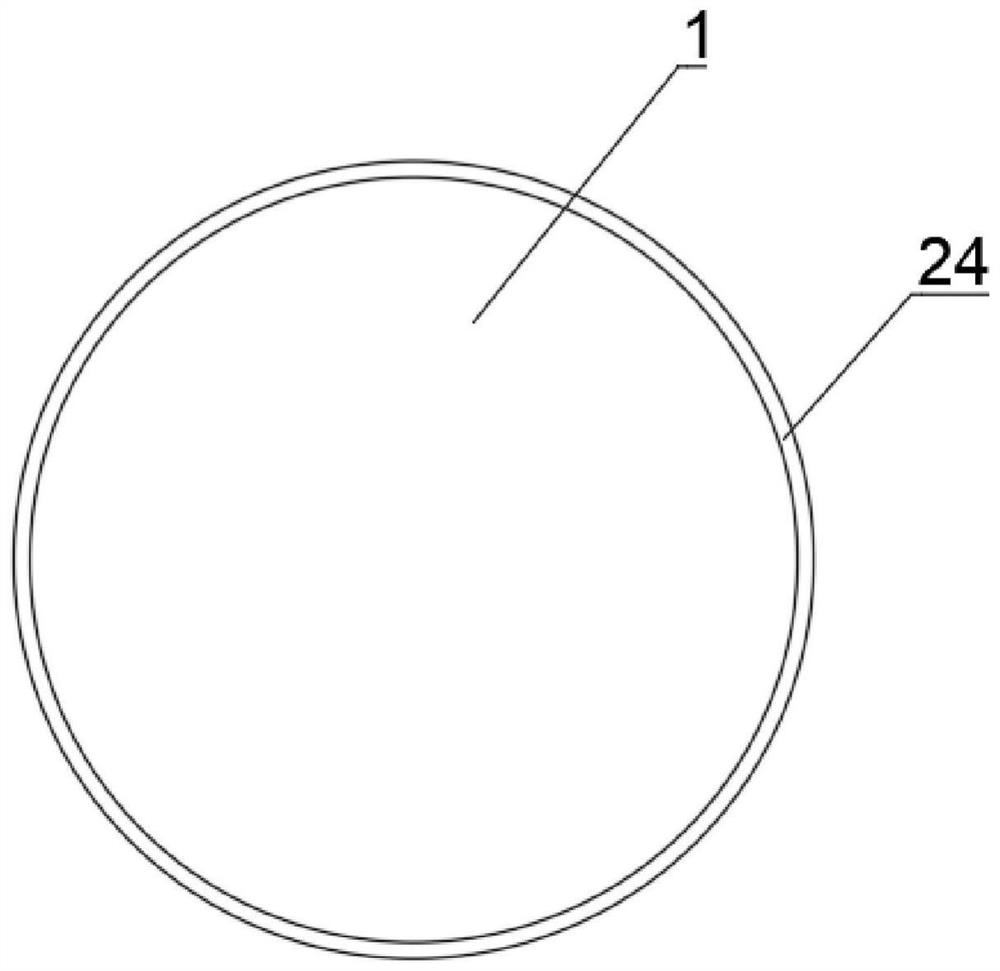 A limit shock absorber structure