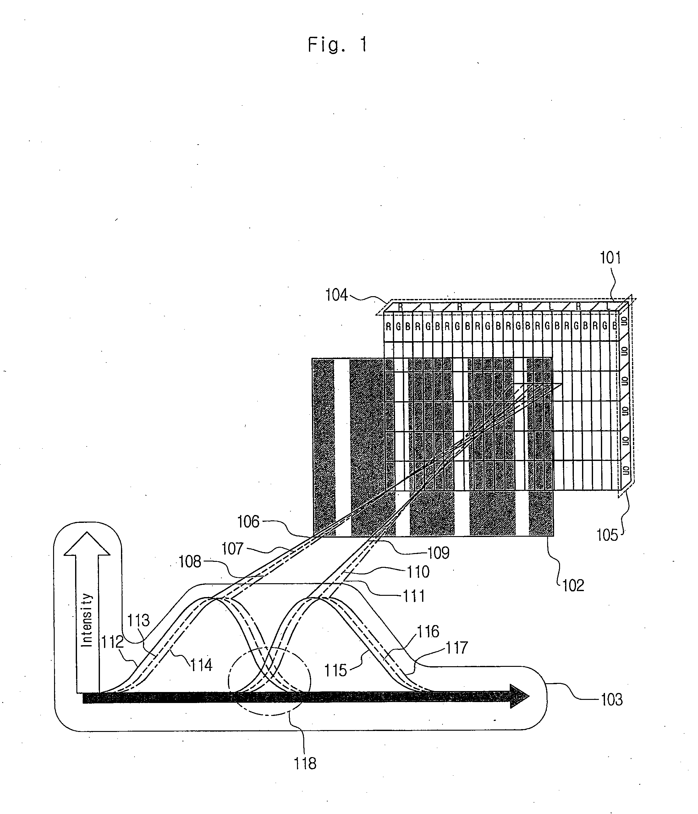 3D image display device