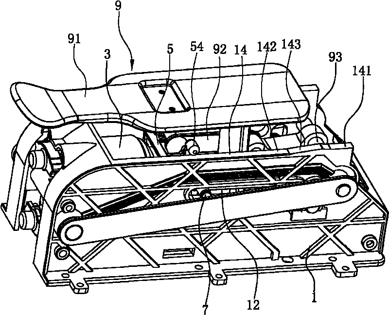 Clamping mechanism of beverage preparation device