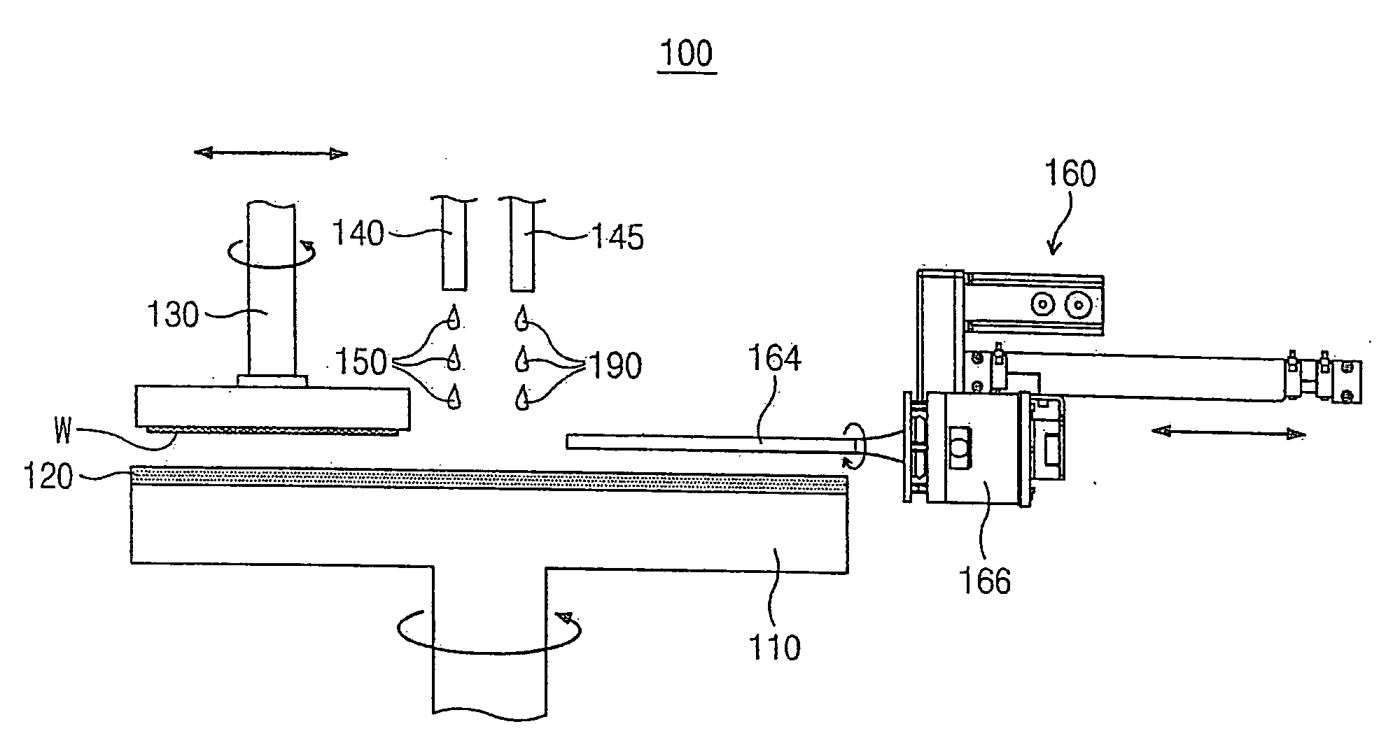 Chemical mechanical polishing devices, pad conditioner assembly and polishing pad conditioning method thereof