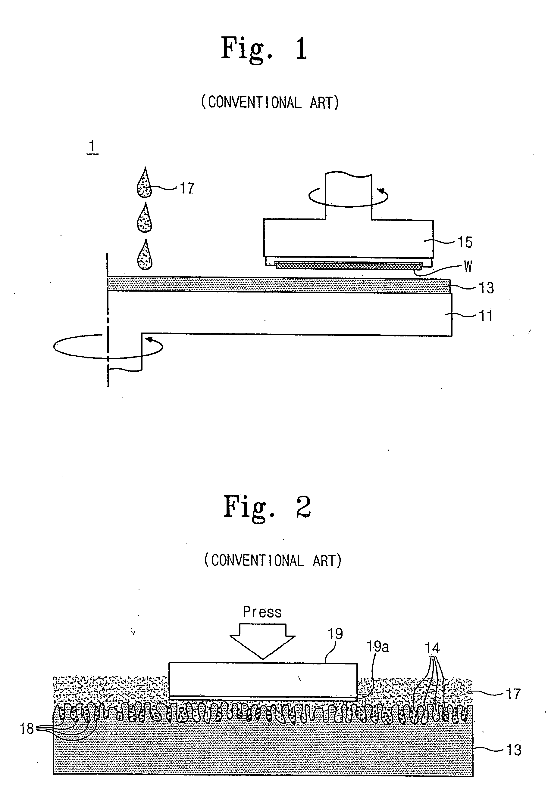 Chemical mechanical polishing devices, pad conditioner assembly and polishing pad conditioning method thereof