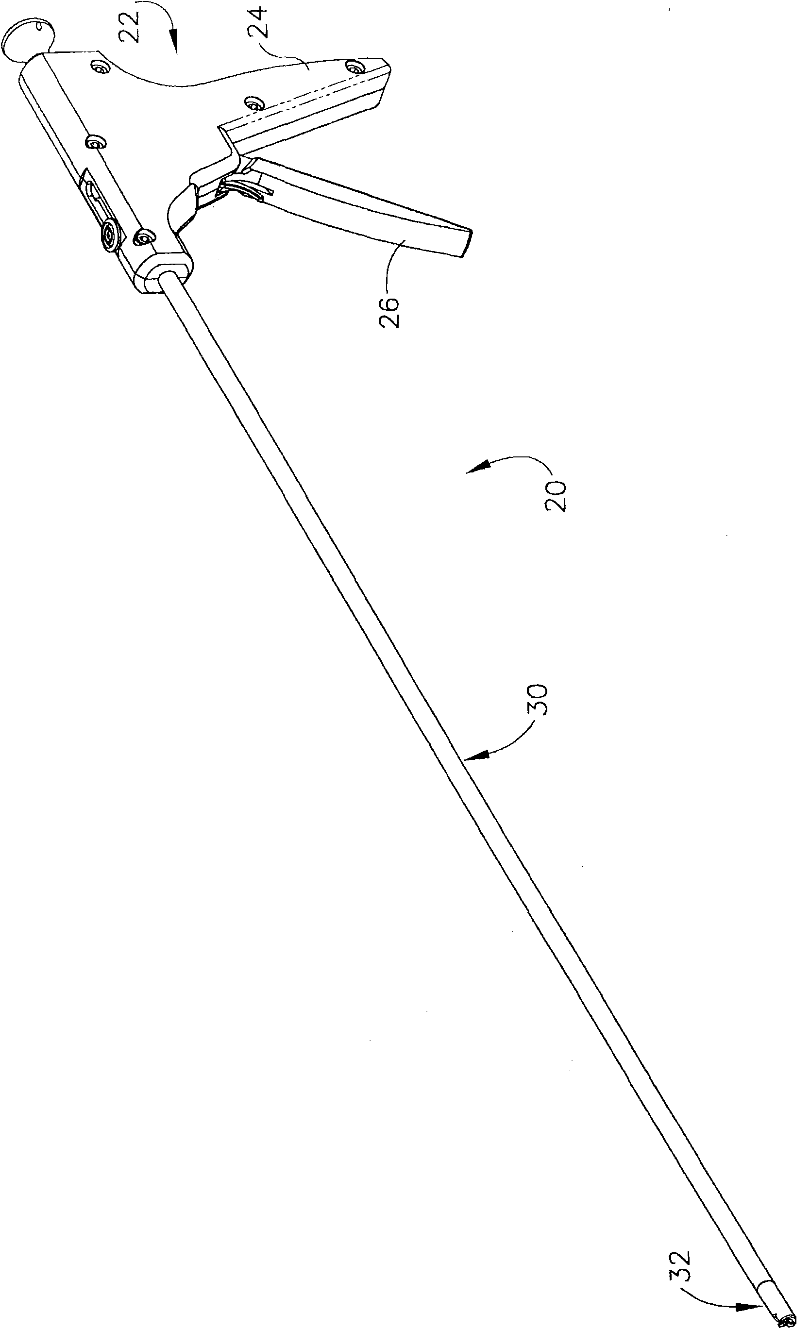 Reloadable laparoscopic fastener deploying device for use in a gastric volume reduction procedure