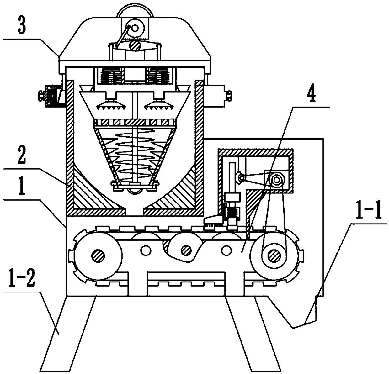 Biopharmaceutical tablet making device