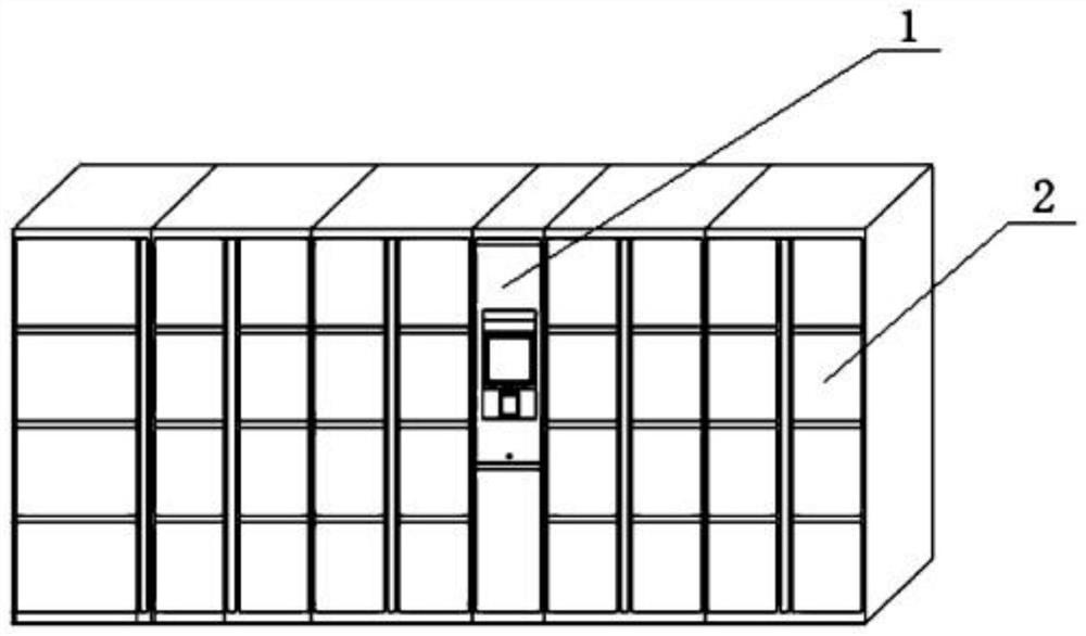 File cabinet, centralized file management terminal and file management system