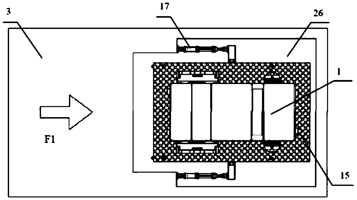 Vehicle test bench with universality and vehicle headlamp test system