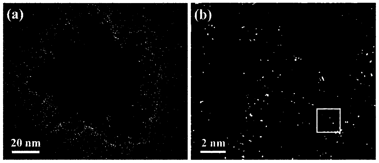 Iridium rhodium nanosheet assembly electrocatalyst for catalyzing hydrogen evolution reaction and preparation method thereof