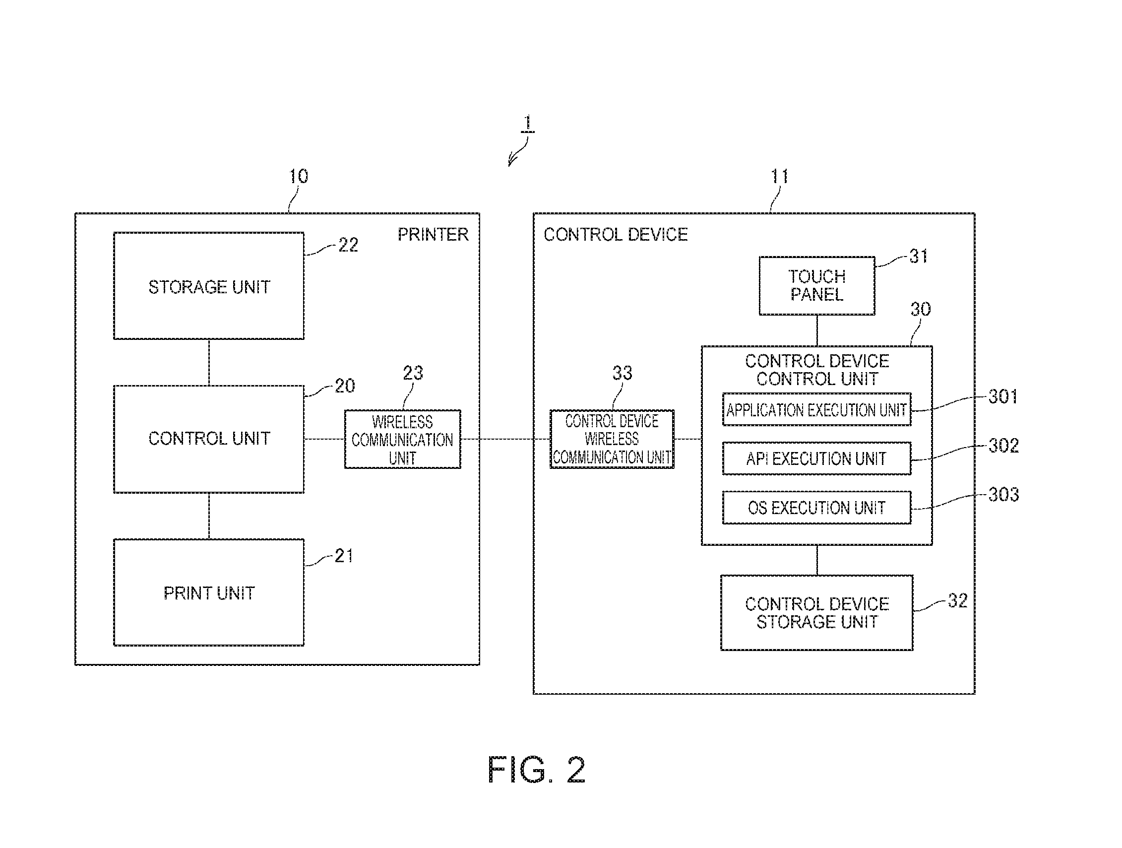 Printing device, printing system, control method of a printing device, and storage medium