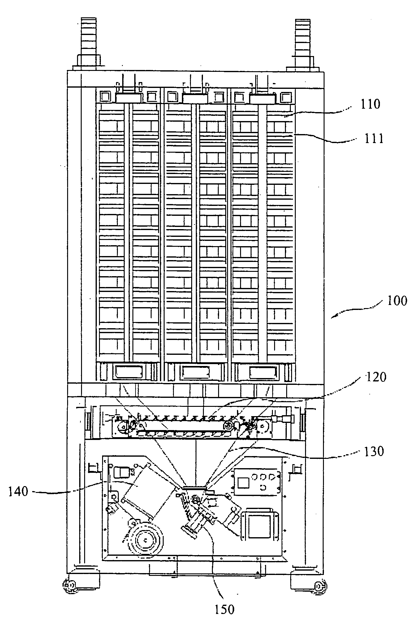 Automatic medicine packing system