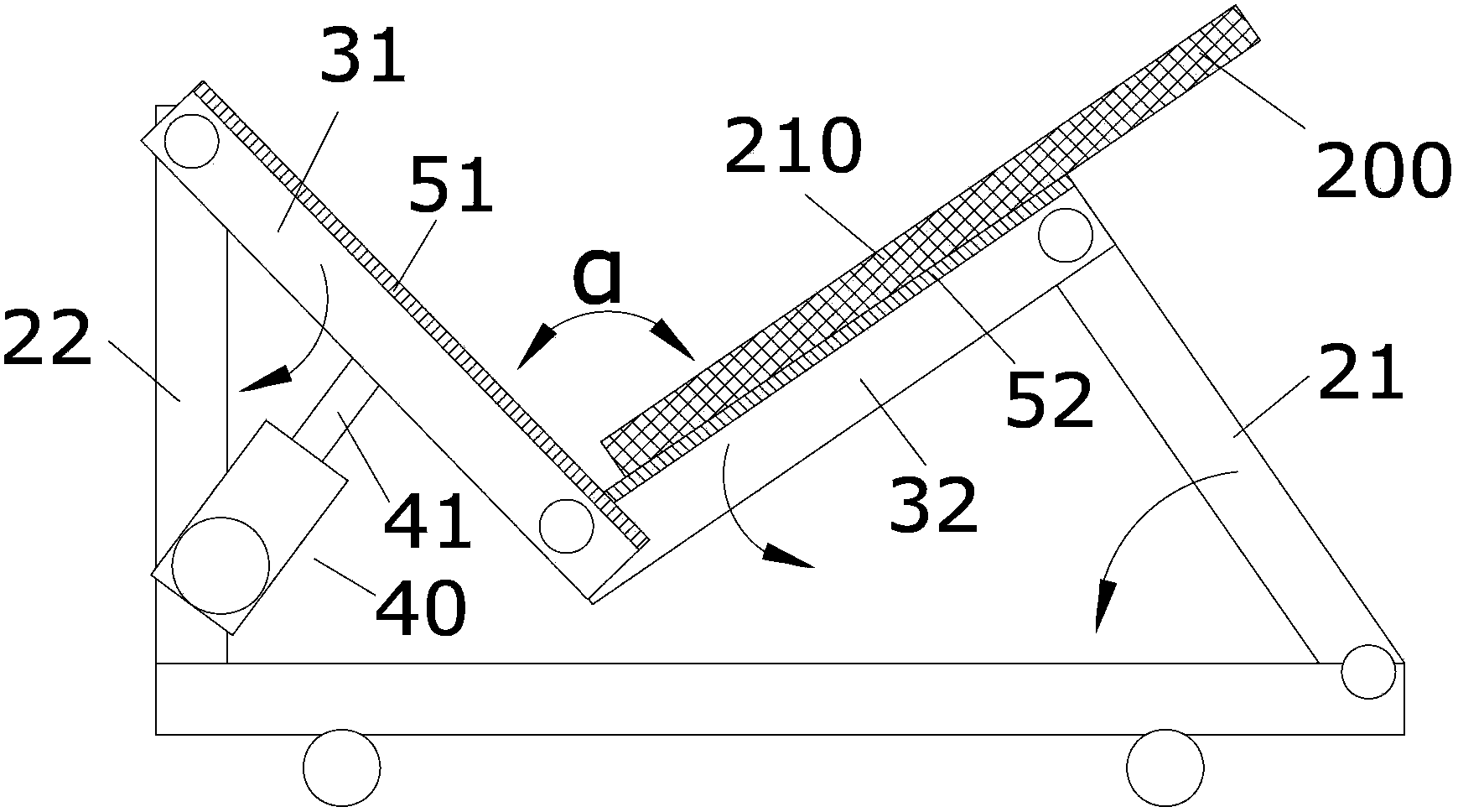 Workbench with flip function