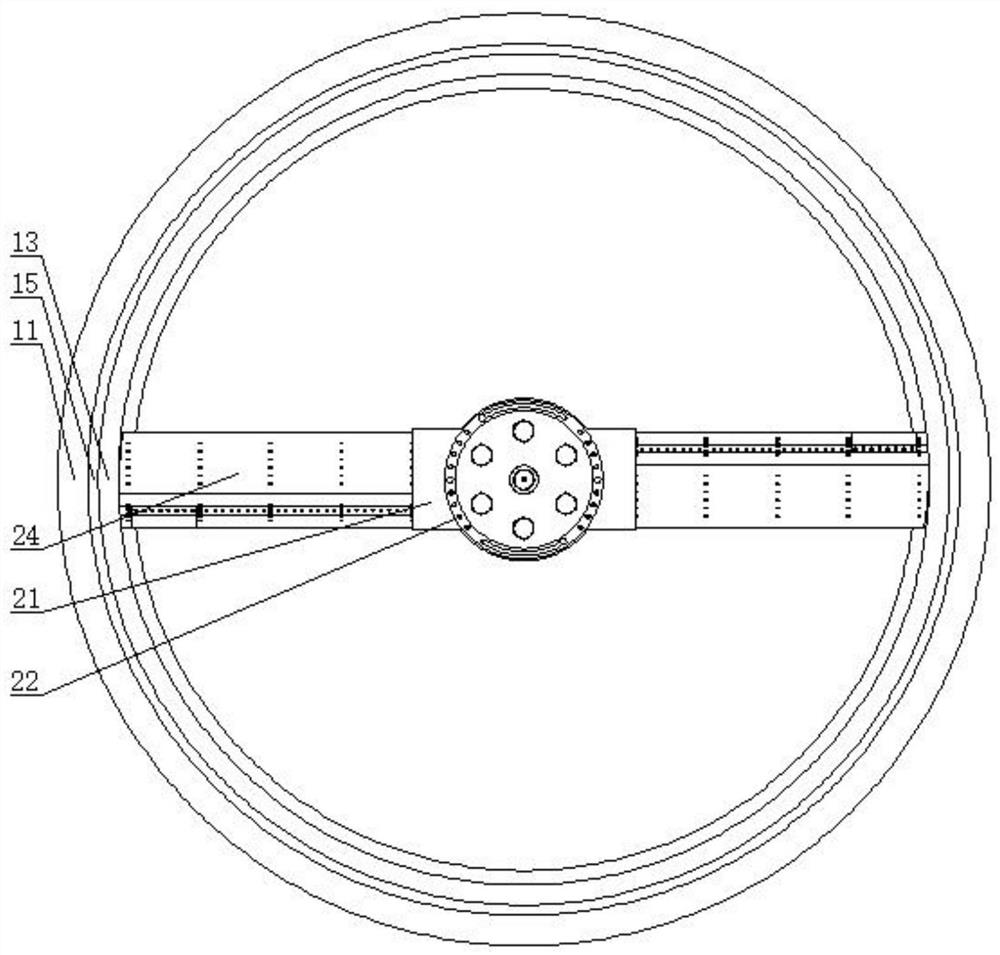 Balance-adjustable high-speed rotating blade and balance adjustment test method