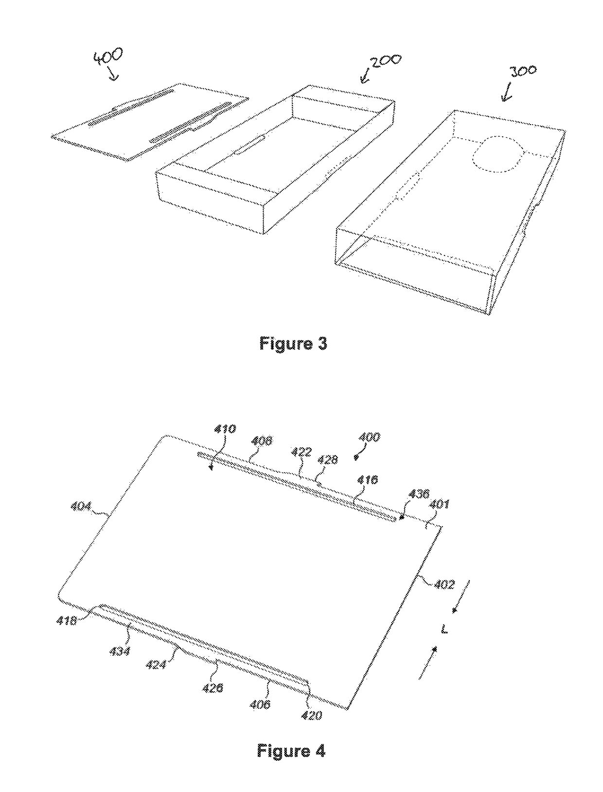 Latchable package