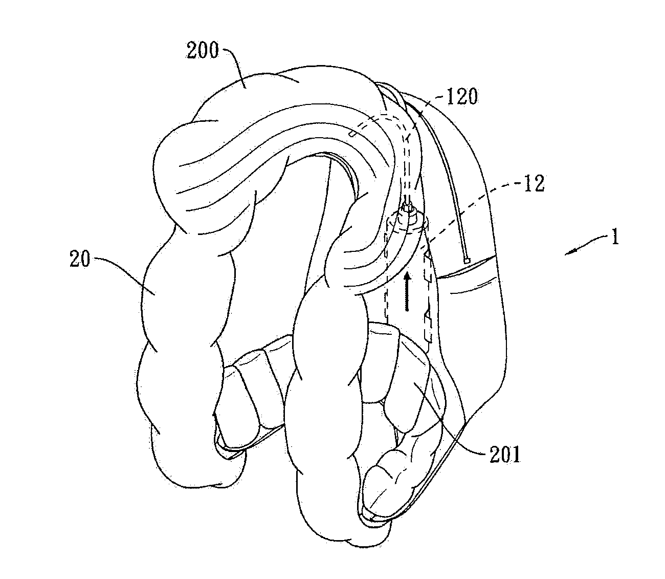 Multifunctional Passive Air Bag Knapsack