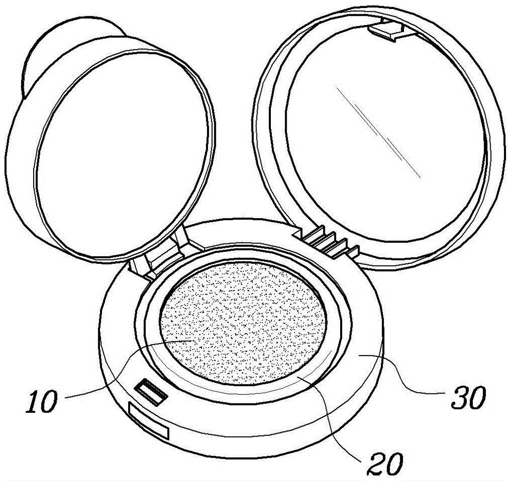 Porous pad for impregnation of liquid cosmetic composition and liquid-cosmetic-composition impregnating method using the same