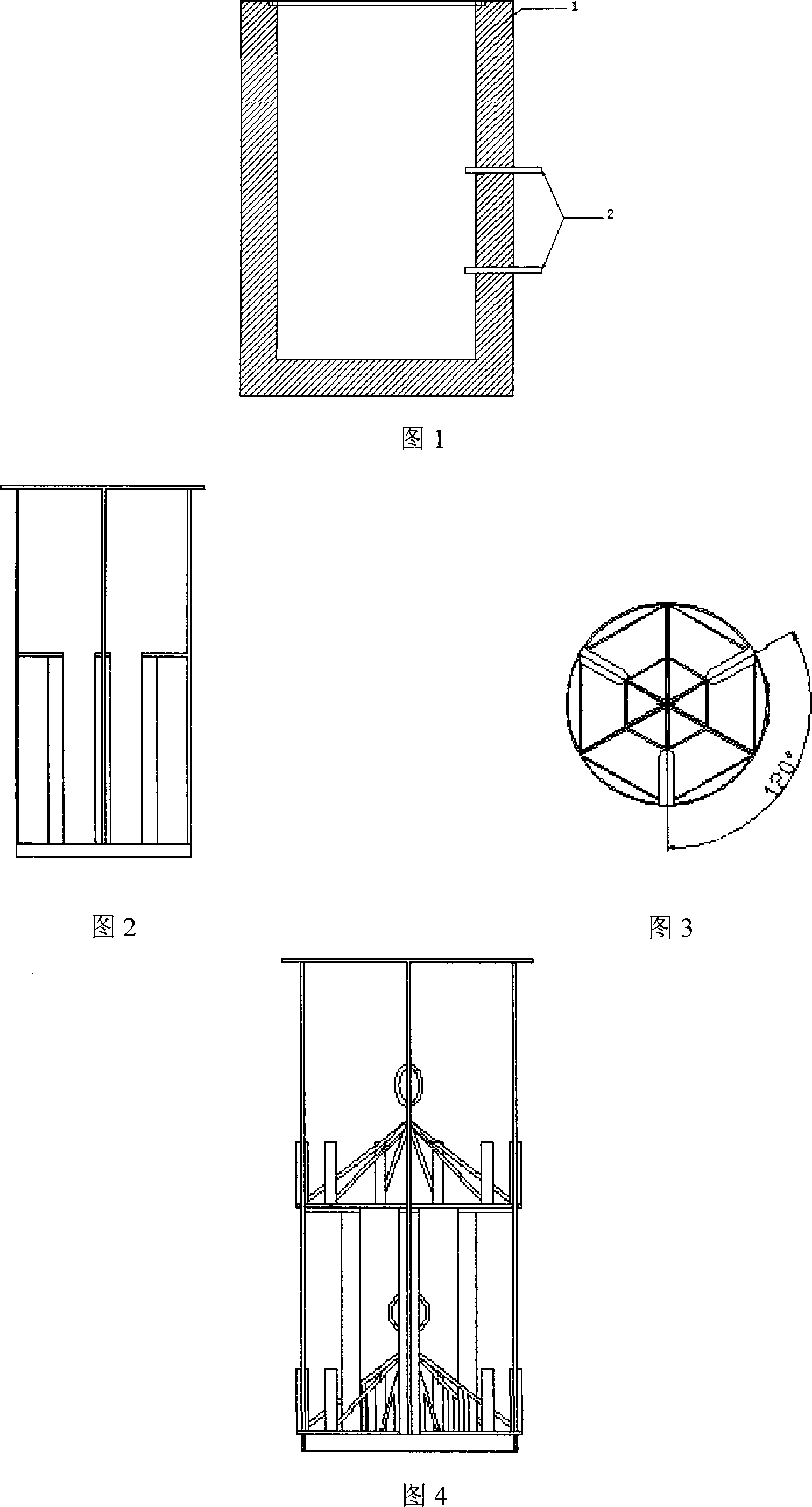 Chromizing method by using shaft furnace