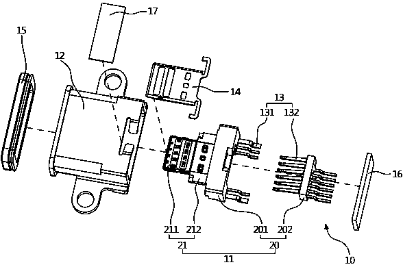 Waterproof electric connector