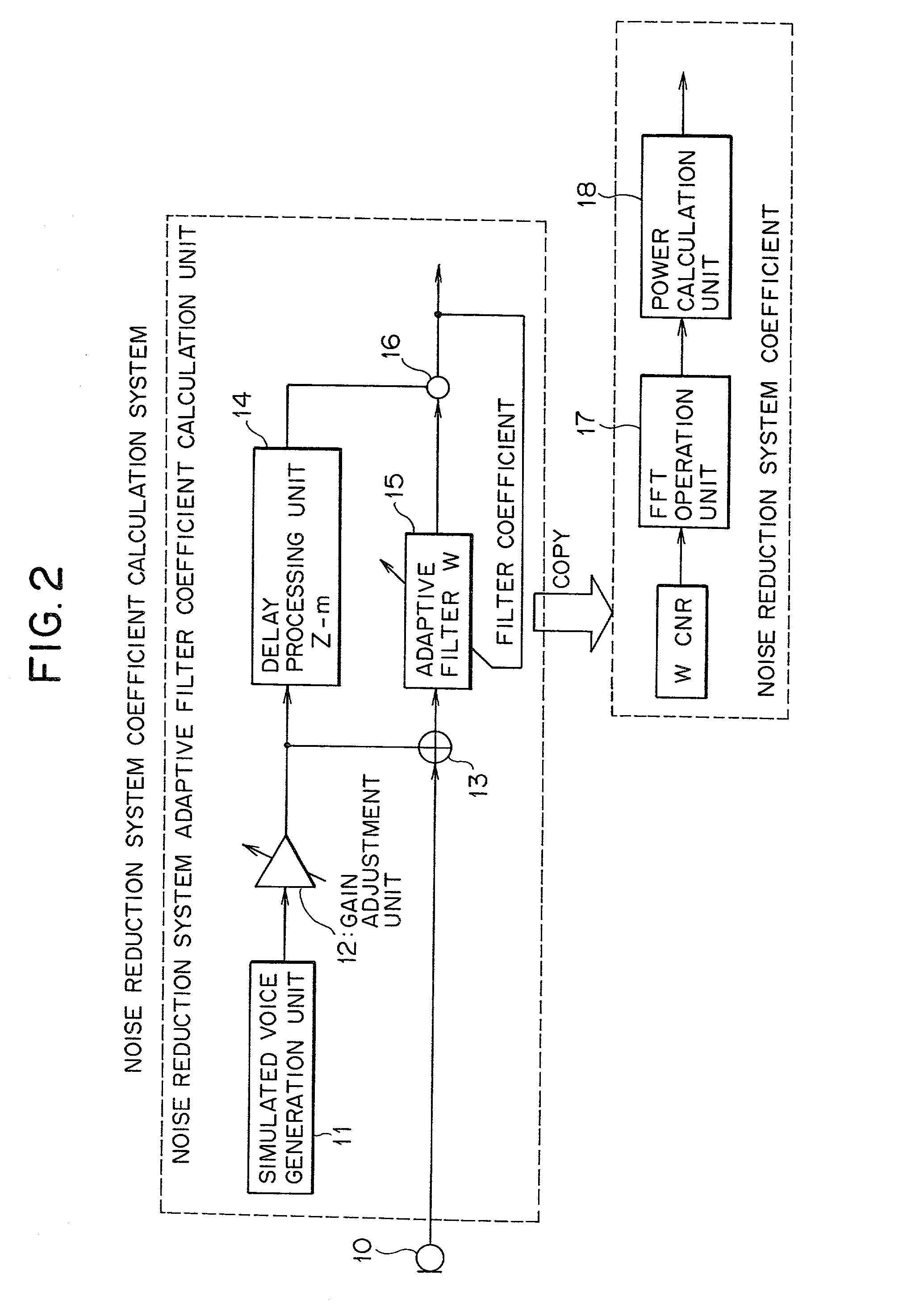 Voice feature extraction device