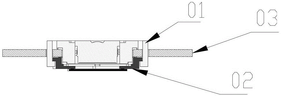 Standard device of camera module and assembly method thereof