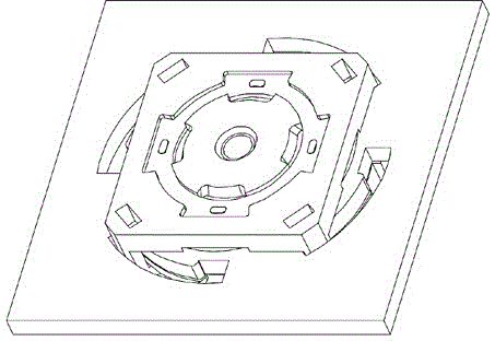 Standard device of camera module and assembly method thereof