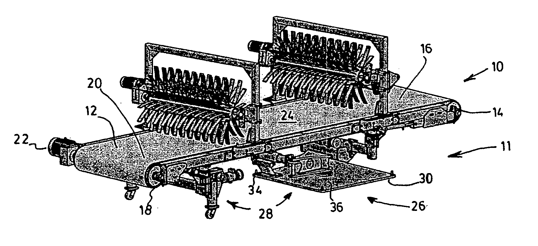 Adjustment system for a speed reduction belt assembly