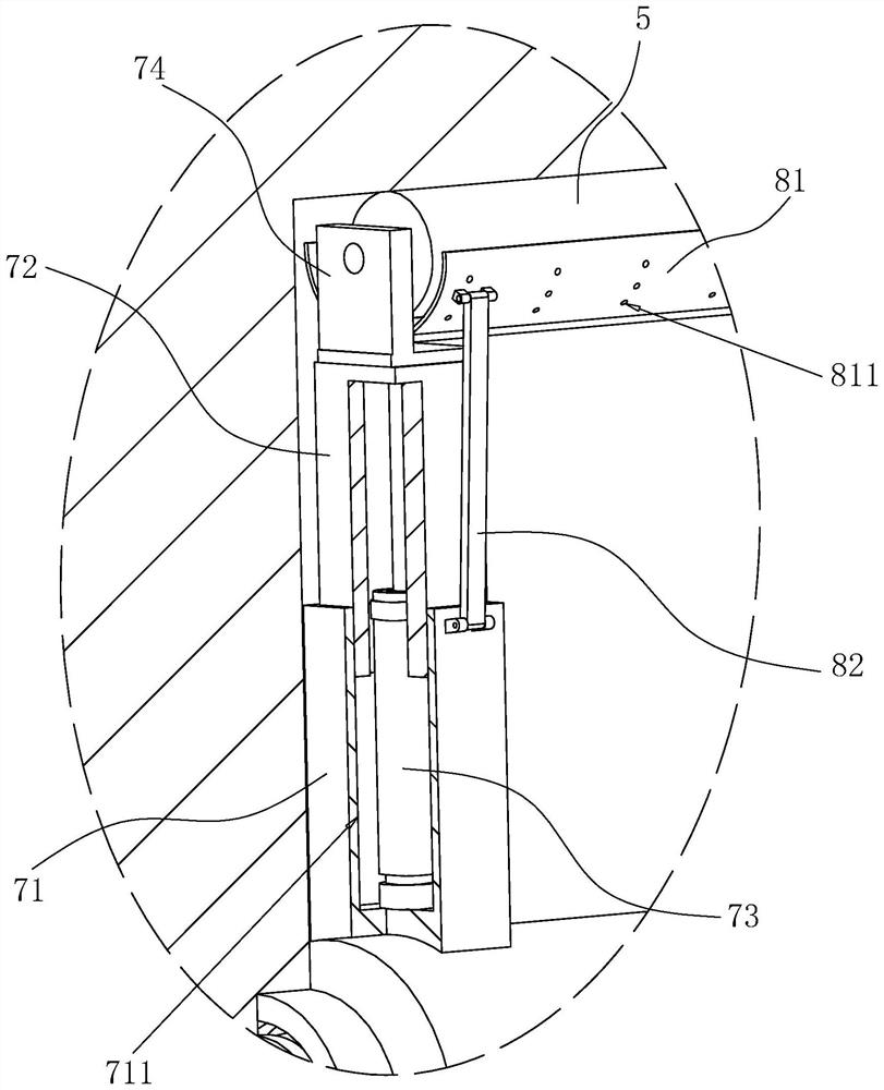 Fabricated building externally-hung wallboard drainage structure