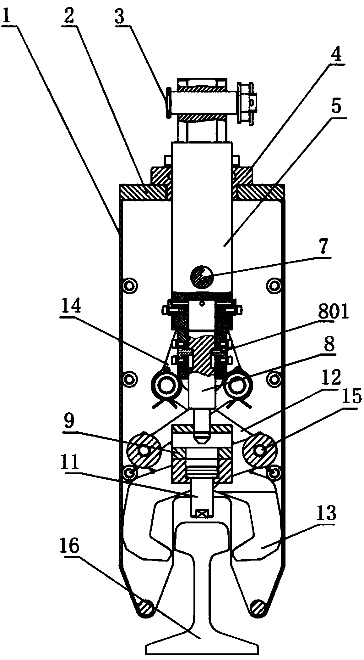 Special lifting appliance for engine cylinder