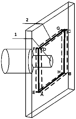 Granary grain storage quantity detection method based on three-dimensional force sensor