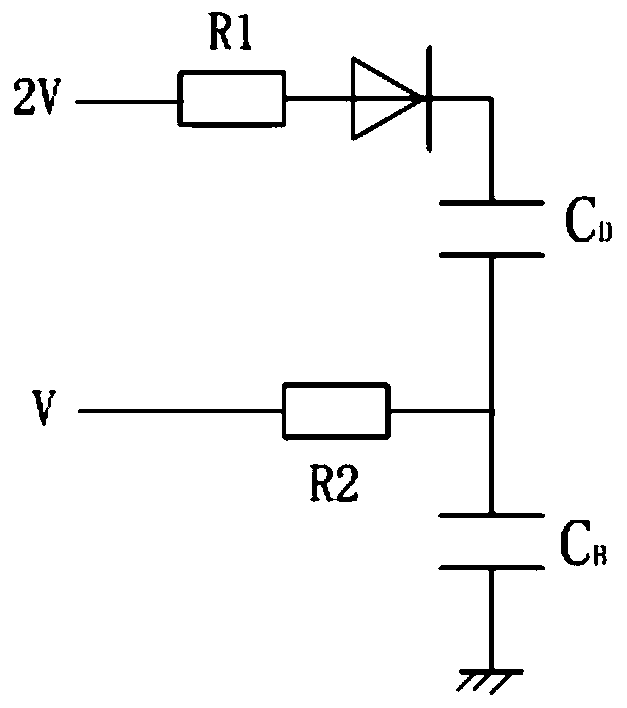 Liquid crystal writing film local erasing voltage loading control method