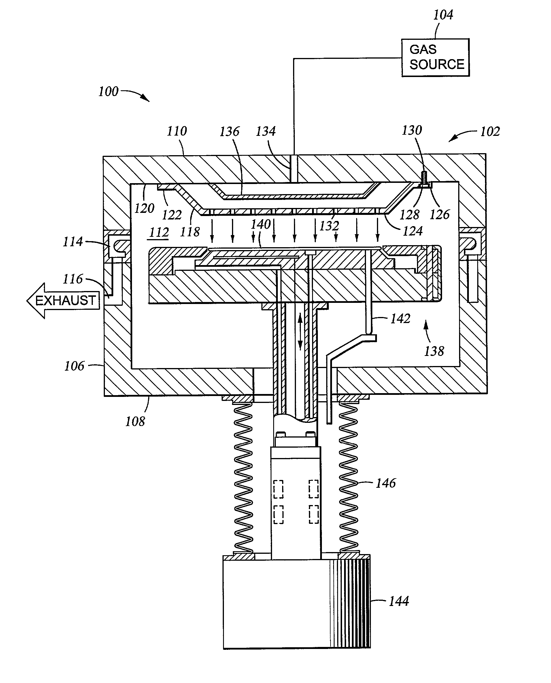 Ceramic substrate support