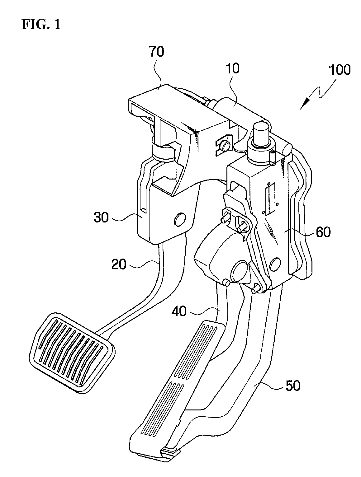 Adjustable pedal system