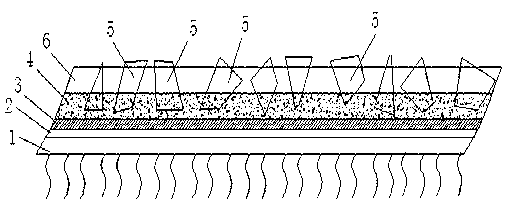 Fleece-based industrial abrasive cloth