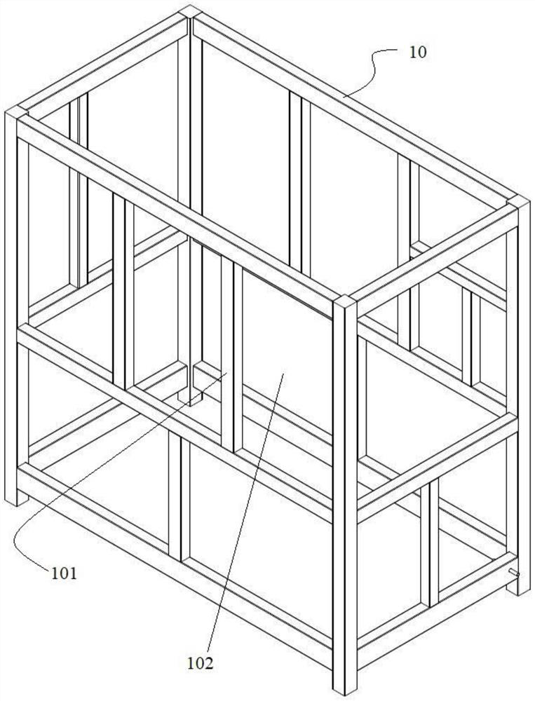 Positive pressure explosion-proof box body and positive pressure explosion-proof unit