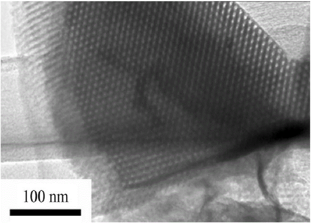 Mesoporous photocatalytic material and preparation method thereof