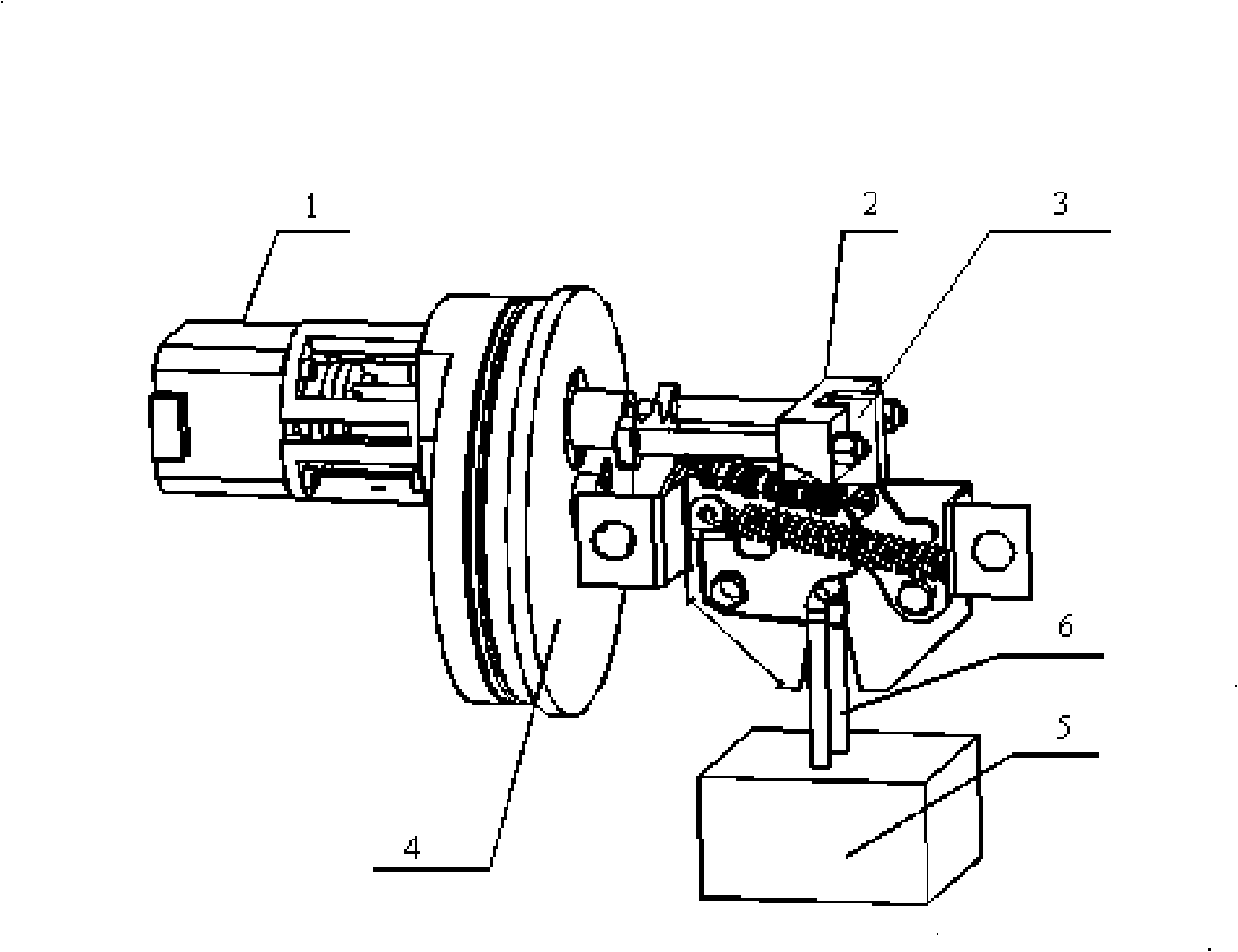 Lock-opening style underwater load rejection mechanism