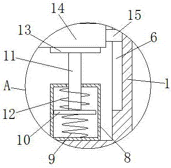 Garden cart spraying device with shock-absorbing function