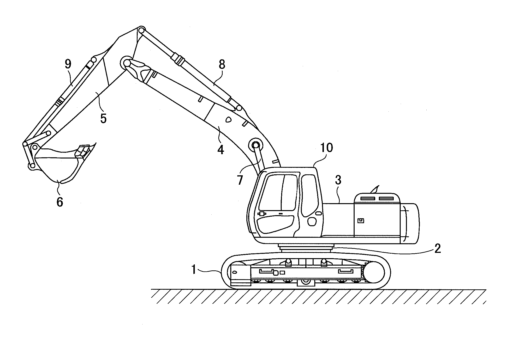 Hybrid working machine