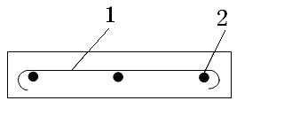 Building method for controlling temperature cracks of masonry