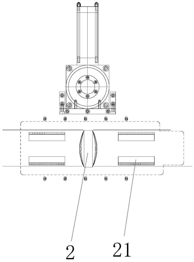 Medium-frequency preheating winding machine for lithium battery cell